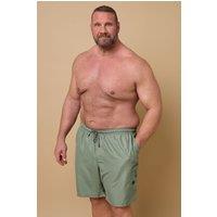 BadRhino Men's Elasticated Swim Shorts in Light Khaki | Size: 2XL