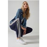 Long Tall Sally Women's Tall Side Stripe Joggers in Dark Navy | Size: 16XL