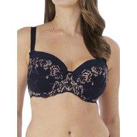 Fantasie Women's Aubree Padded Half Cup Bra in Blue | Size: 32E