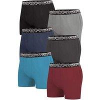 Plain Boxer Shorts (Pack of 6)