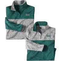Brushed Fleece Jumper Pack of 2