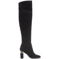 'Valentinne' Alcantara Biker Boots