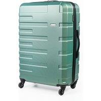 Gino Ferrari Lightweight Hard Shell Suitcases - Wheeled Hold & Cabin Luggage in Light Green | Size: Medium