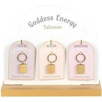 Something Different Goddess Talisman Keyring (Pack of 24) in Gold