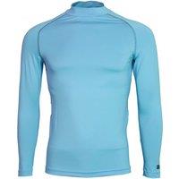 Rhino Men's Thermal Underwear Long Sleeve Base Layer Vest Top in Light Blue | Size: 2XL