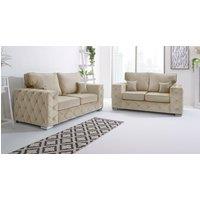 Sofa World Milton 3+2 Fullback Sofa in Cream