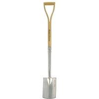 Kent & Stowe Stainless Steel Border Spade in Beige
