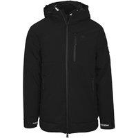 Plein Sport Men's Padded Small Circular Logo Branded Black Jacket | Size: XL