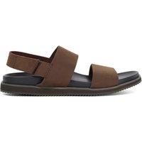 Dune London Men's 'Idealistic' Leather Sandals in Brown | Size: 8