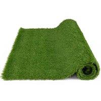 Costway Artificial Grass Turf 125 x 185 CM Dog Grass Mat Potty Training Rug in Green | Size: 120 cm x 185 cm