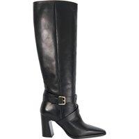 Dune London Women's 'Solanna' Leather Knee High Boots in Black | Size: 3
