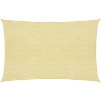 Sunshade Sail 160 g/m Beige 2x2.5 m HDPE