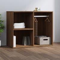 Berkfield Home Dressing Cabinet Brown Oak 80x40x65 cm Engineered Wood | Size: 80 x 40 x 65 cm