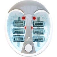 Rio Deluxe Foot Bath & Spa with Roller Massager in White
