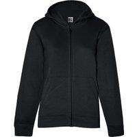 Russell Authentic Zip Hooded Sweatshirt in Black | Size: 3-4 Years