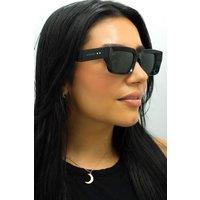 Gucci Women's Rectangle Black Grey GG1529S