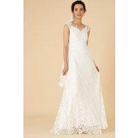 Cassandra Lace Bridal Maxi Dress Ivory