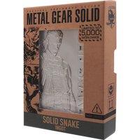 Metal Gear Solid Solid Snake Limited Edition Metal Ingot in Metallics