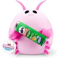 Snackles Series 2 Lilly Pink Shrimp With Pringles Medium Cuddly Plush