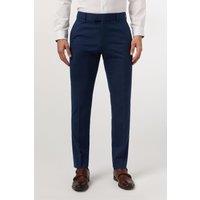 Antique Rogue Men's Montrose Bright Blue Slim Fit Trouser | Size: 30R