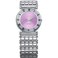Jowissa Women's Roma Pastell Purple Watch in Silver