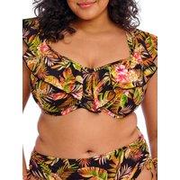 Tiger Valley Ruffle Bikini Top