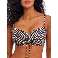 Freya Women's Fiji Falls Bralette Bikini Top in Black | Size: 30D