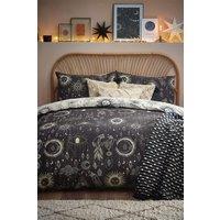 Furn Constellation Celestial Reversible Duvet Cover Set | Size: Double
