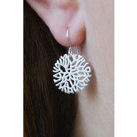 Otis Jaxon London Women's Frost Sterling Silver Drop Earrings