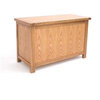 Cabinet Bits Trivento Light wood Blanket Box Ottoman in Light Brown