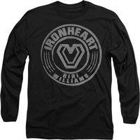 Marvel Black Panther: Wakanda Forever Ironheart Riri Williams Long Sleeve T-Shirt, Black | Size: 2XL