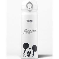 Thermos Disney Mickey Mouse Signature Stainless Steel Drink Flask 470ml in White