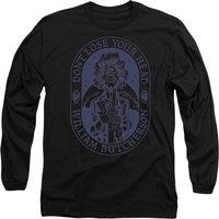 Disney Hocus Pocus Don't Lose Your Head William Butcherson Long Sleeve T-Shirt, Black | Size: Medium