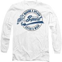 Disney Finding Nemo Squirt Catch a Wave Long Sleeve T-Shirt, White | Size: XL
