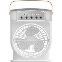 Leaper Green Little Savage 5- Hole Humidifying & Cooling Misting Fan in White