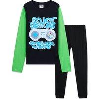 CityComfort Boy's Gaming Pyjama Set in Black | Size: 11-12 Years