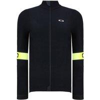 Oakley Men's Road Thermal Jersey Sweatshirt Cycling Hi Viz Jacket Black | Size: XL