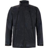 Oakley Men's Radskin Shell Water Repellant Jacket Zip Up Anorak in Black | Size: Small