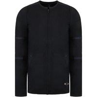 Oakley Men's Radskin Shell Water Repellant Zip Up Top Black Jacket | Size: Large