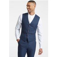 Antique Rogue Men's Blake Textured Waistcoat in Navy | Size: 34R