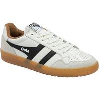 Gola Classics Men's 'Eagle '86' Lace-Up Trainers in White | Size: 10