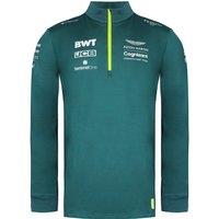 Aston Martin Men's F1 Official Team Sleeve Green Midlayer Top | Size: 3XL