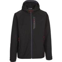 Trespass Men's Marlon Soft Shell Jacket in Black | Size: Medium