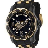 Invicta Men's IN-42314 NHL 48mm Quartz Watch in Black