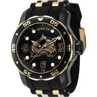 Invicta Men's IN-42323 NHL 48mm Quartz Watch in Black