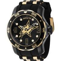 Invicta Men's IN-42325 NHL 48mm Quartz Watch in Black