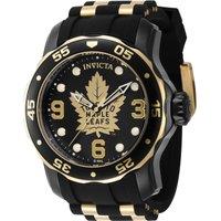 Invicta Men's IN-42326 NHL 48mm Quartz Watch in Black