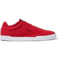 Oakley Men's Lace-Up Red Canvas Plimsolls | Size: 11.5