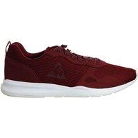 Le Coq Sportif Men's R600 Lace-Up Red Synthetic Trainers | Size: 6.5