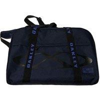 Oakley Men's Graphic Metal Logo Adjustable Straps Navy Blue Duffel Bag
